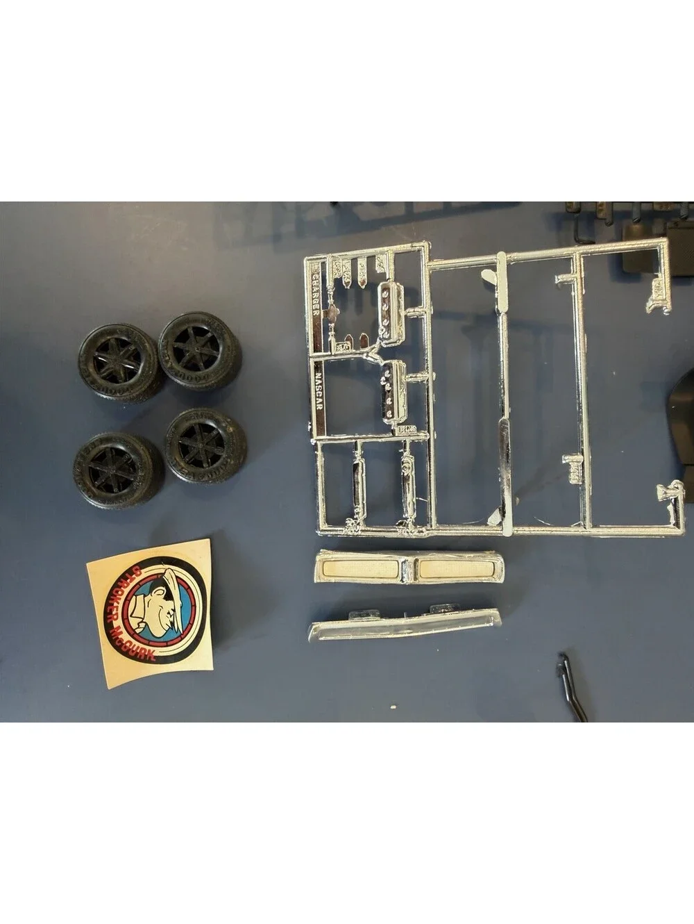 Vtg MPC 1/25 Buddy Baker Nascar Charger Kit Replacement Parts Only